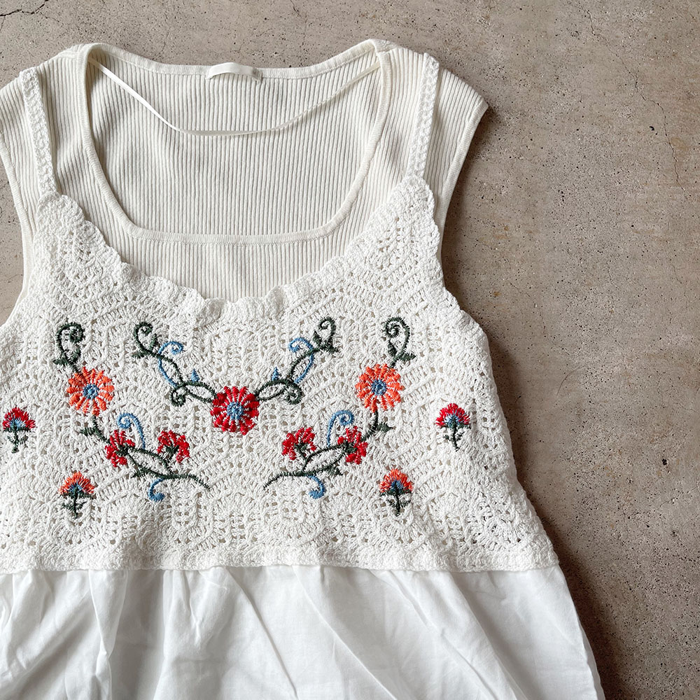 【完売終了】　インスタでも人気のワンピが登場！置き画していても可愛いと思った珠玉のワンピ。