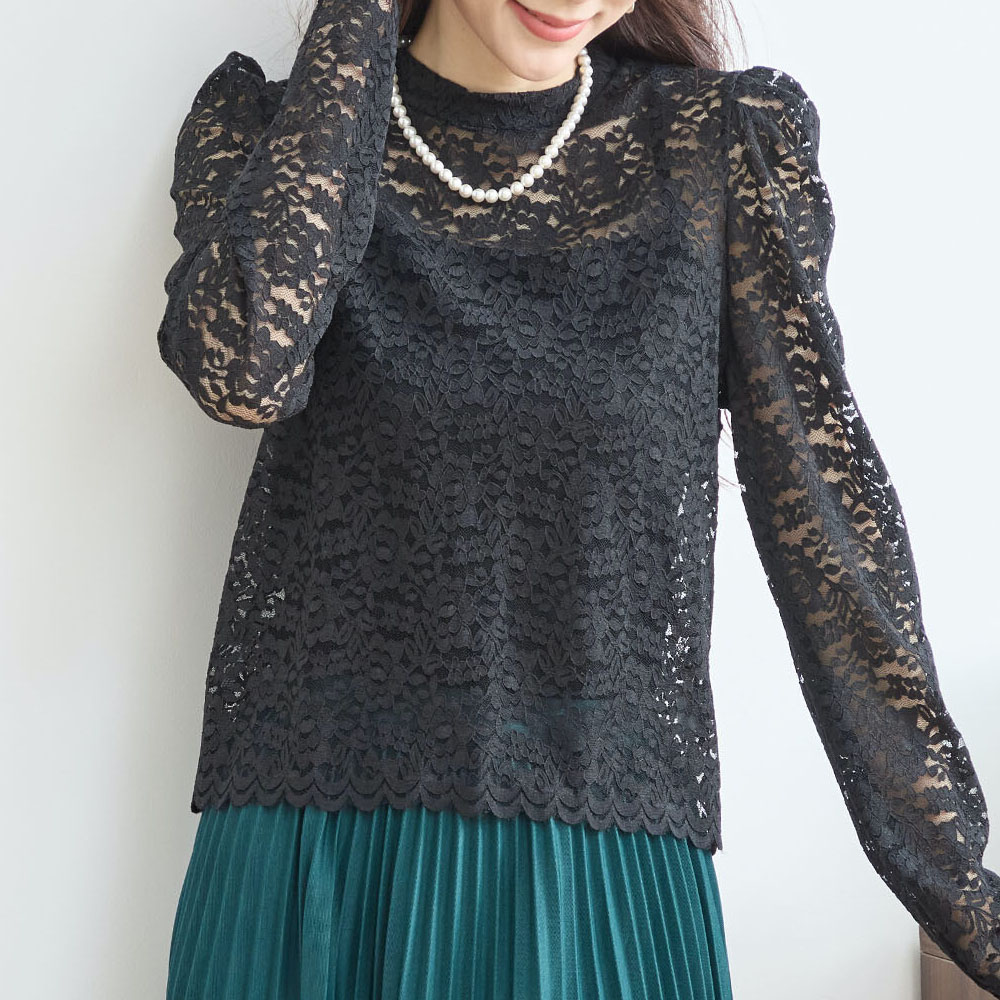 『　Instagramで大人気！　』  総レースプルオーバー