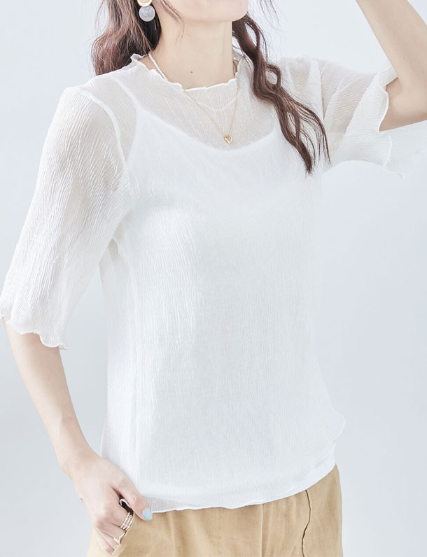 コーデに使ったのはセージグリーン！可愛すぎるプチプラトップスが登場