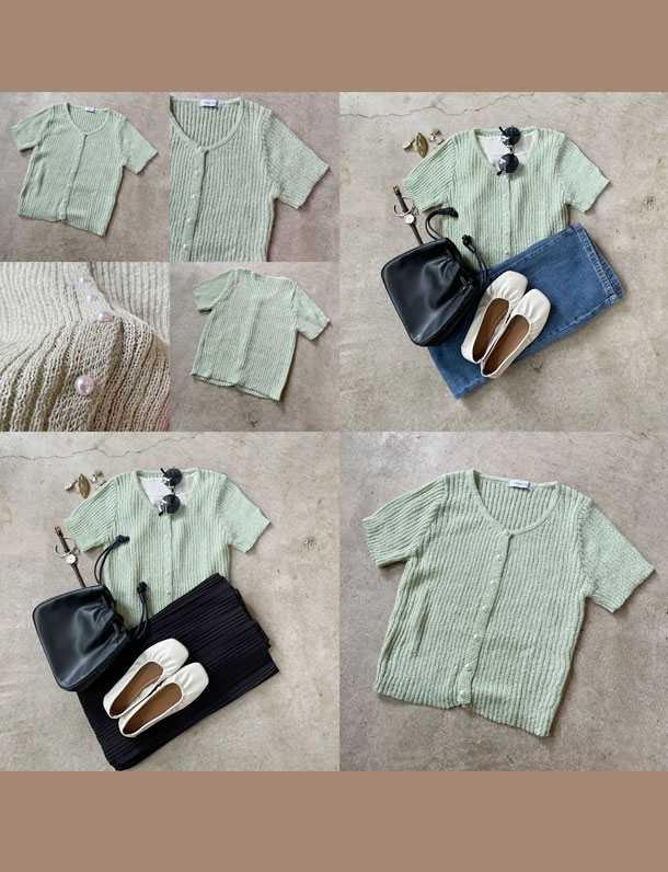 コーデに使ったのはミント！真夏のグリーンコーデにもぴったり