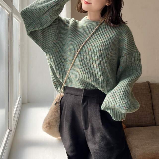 インスタサブ垢で大人気！ 』 表情豊かなカラーネップの暖かみのある