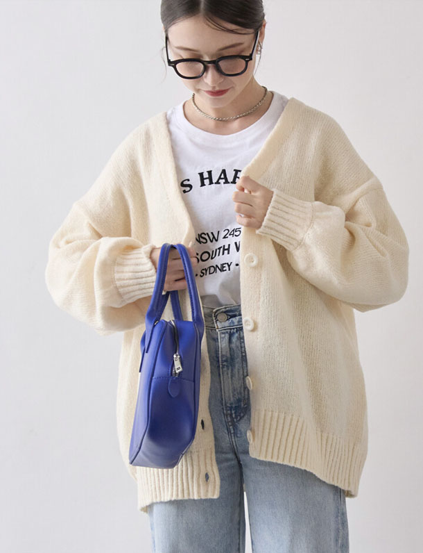 希少✨️オーラリーイエナ別注カーディガン ブルー モヘア 希少✨️オーラリーイエナ別注カーディガン ブルー モヘア IENA