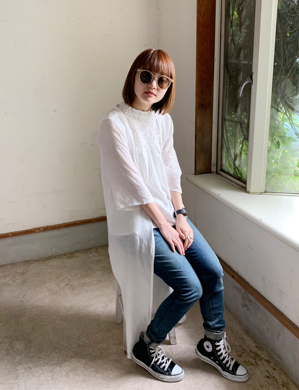 155ｃｍコーデ　低身長コーデ　みことちゃん