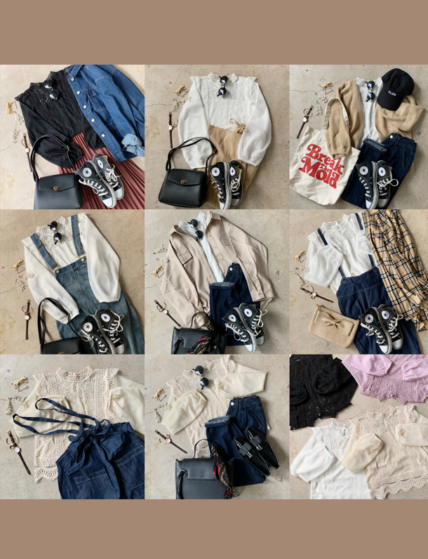 今日のコーデ　プチプラコーデ 　カジュアルコーデ