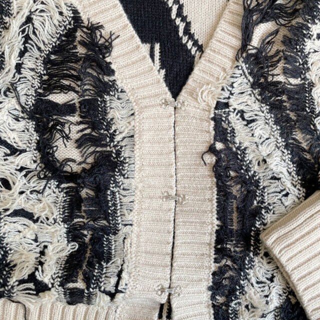 週末限定価格Number(N)ineジョージ期フリンジカーディガン 週末限定価格Number(N)ineジョージ期フリンジカーディガン