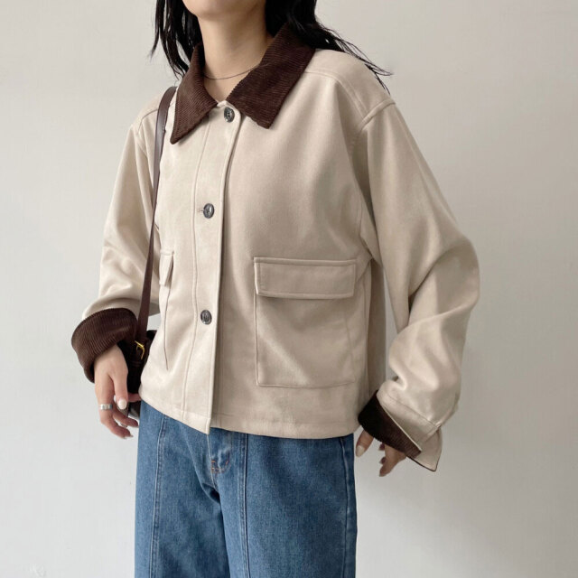 TOKUI VIDEO STORE ショートカバーオール グレー TOKUI VIDEO STORE ショートカバーオール グレー フォートゥー