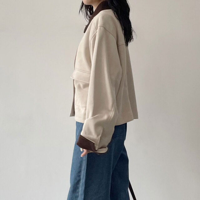 TOKUI VIDEO STORE ショートカバーオール グレー TOKUI VIDEO STORE ショートカバーオール グレー TOKUI VIDEO