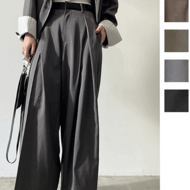 【11月上旬入荷予定】 オータムセール　『　インスタで大人気！　』 TRツイルタックパンツ