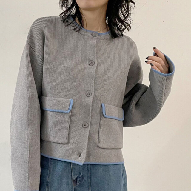 【3月上旬入荷予定】 春の早割り【2026新作】P100配色クルーネックCD