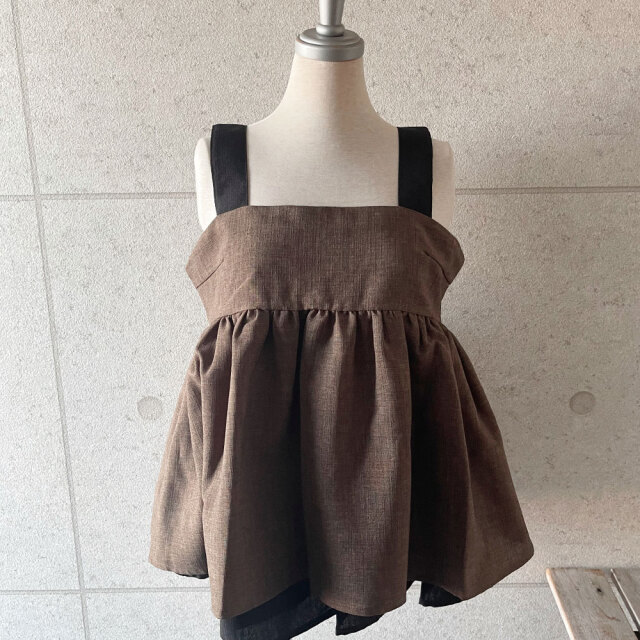 【7月下旬入荷予定】　期間限定値下げ　夏の早割り　【メール便対応】　【7/26日インスタサブ垢投稿】　次のバズはコレ！もともとめちゃくちゃ高いアイテムです！スラブツイードバイカラーレイヤードキャミ