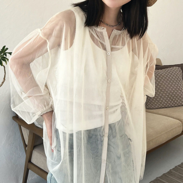 セール中♡　ホワイトチュールオーダー CLEA スカート チュールシアーティアードロングスカート : ZOZOTOWN