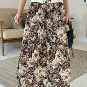 クリスマスセール　【12月上旬入荷予定】　　『　インスタで大人気！　』　ゴブランタックフレアスカート