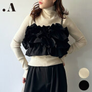 【3月上旬入荷予定】  春の早割り 　『　インスタサブ垢で大人気！　』  撥水フリルビスチェ