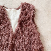 【11月上旬入荷予定】 【メール便対応】 オータムセール　『　インスタで大人気！　』　フリンジ　2ウェイ　ベスト