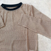 秋冬物50％OFF！　【インスタ保存件数が凄い】   オータムセール　『　インスタサブ垢で大人気！　』 コードメッシュロングスリーブTシャツ