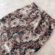 【11月下旬入荷予定】  　【ブルー完売終了】  【レッド即納】　【送料無料】　オータムセール　『　インスタサブ垢で大人気！　』    フロントジップゴブランタイトスカート