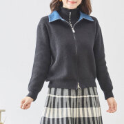 【10月上旬入荷予定】 秋の早割り【新作】デニム異素材レイヤードトップス