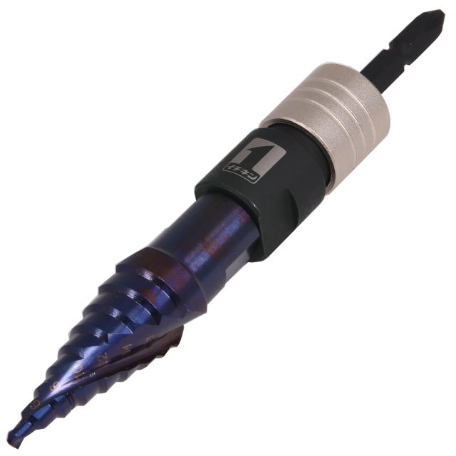 MUST TOOL 軸交換式スパイラルステップドリル(インパクトドライバー用)  IM-2QSV-420：No.19733＜イチネンアクセス・ミツトモ＞