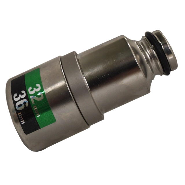MUST TOOL SEMI(セミ) ワンタッチソケット 40Ｖ対応 ダブルインスライド 32×36mm 差込角12.7mm 12角  4WS3236I-12K：No.19931＜イチネンアクセス・ミツトモ＞