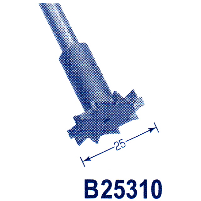 東京オートマック 木彫機　回転工具用　盆栽用ビッグボーンカッター　B-２５３１０　#6800＜AUTOMACH＞