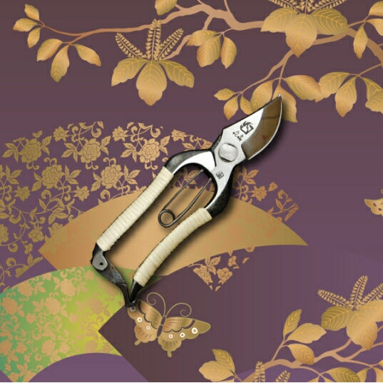 【おの義】B型 5インチ　籐巻 B型剪定鋏 5インチ 金止 (籐巻) 【別送品】 | 園芸刃物 通販