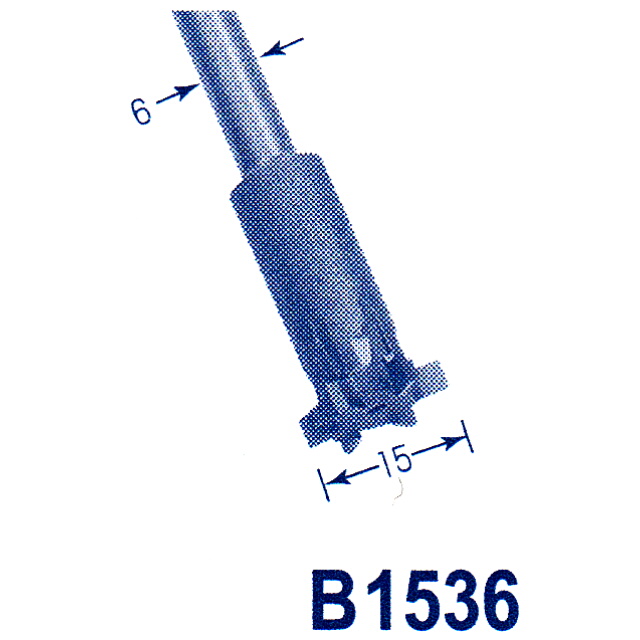 東京オートマック 木彫機　回転工具用　盆栽用ビッグボーンカッター　B-１５３６　#4800＜AUTOMACH＞