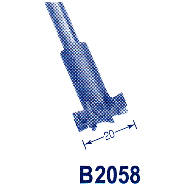 東京オートマック 木彫機　回転工具用　盆栽用ビッグボーンカッター　B-２０５８　#6600＜AUTOMACH＞