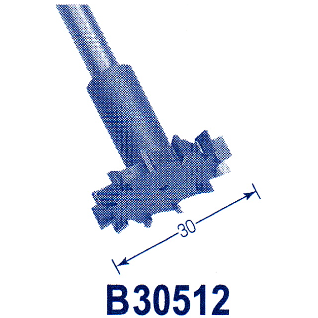 東京オートマック 木彫機　回転工具用　盆栽用ビッグボーンカッター　B-３０５１２　#8600＜AUTOMACH＞