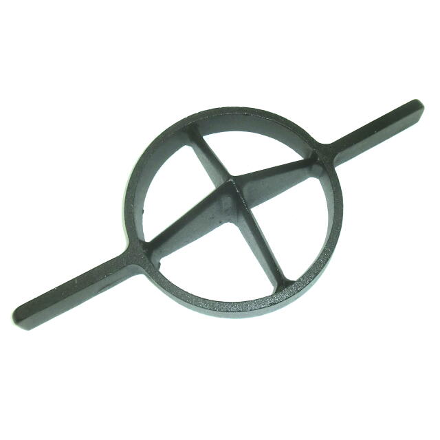 両手竹割り器（鋳物製）内径約１８０ｍｍ　大４ッ割　孟宗竹用