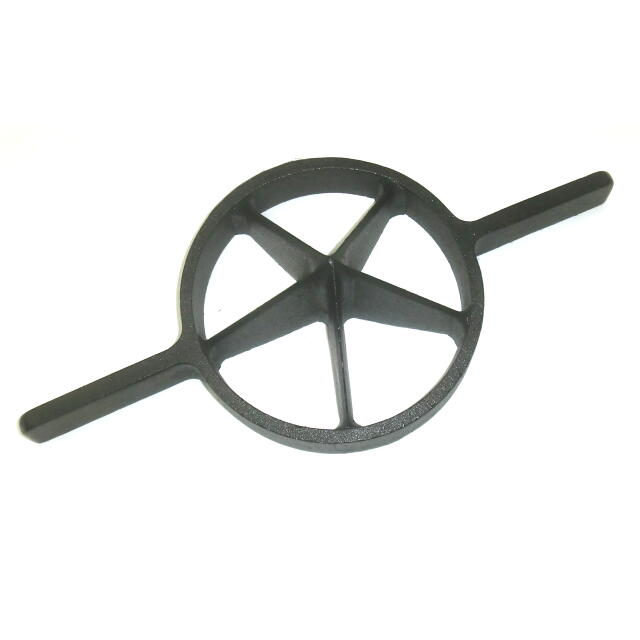両手竹割り器（鋳物製）内径約１８０ｍｍ　大５ッ割　孟宗竹用