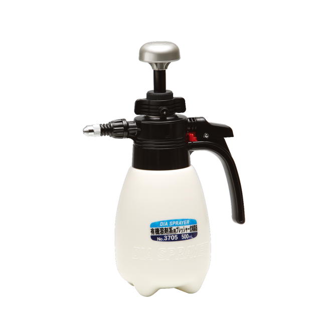 ダイヤスプレー　有機溶剤系用プレッシャー式噴霧器　500mL：No.3705 ＜フルプラ＞