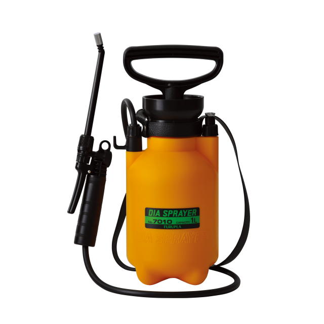 ダイヤスプレー　プレッシャー式噴霧器　単頭式 17cmノズル付　1L用 業務用 ホルモン剤散布用：No.7010 ＜フルプラ＞