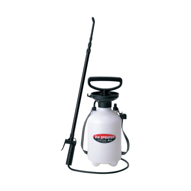 ダイヤスプレー　プレッシャー式噴霧器 単頭式 最長1.5m伸縮ノズル（3段式）付　4L用：No.8744 ＜フルプラ＞