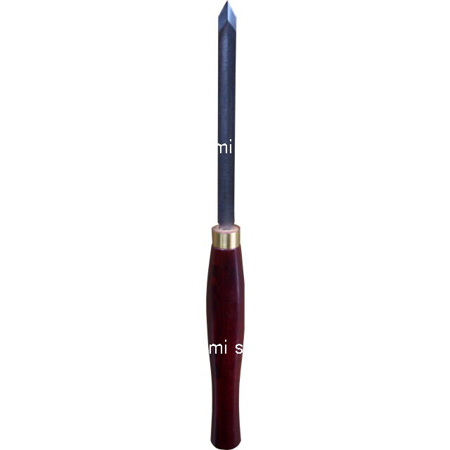 山戸（やまと）ハイス鋼（黒）木工手バイト　平剣 １２ｍｍ F5524　木旋クールシリーズ用別売部品＜山戸製作所＞