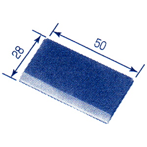 東京オートマック 木彫機専用彫刻刃物　ハンドワーカー（HCT-３０C型）　平厚刃 F5028＜AUTOMACH＞