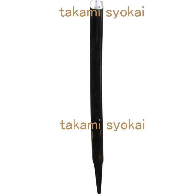 山戸（やまと）青紙付打ち鋼木工手バイト スクイ丸 １５ｍｍ 木柄付 J-3522　木旋クールシリーズ用別売部品＜山戸製作所＞
