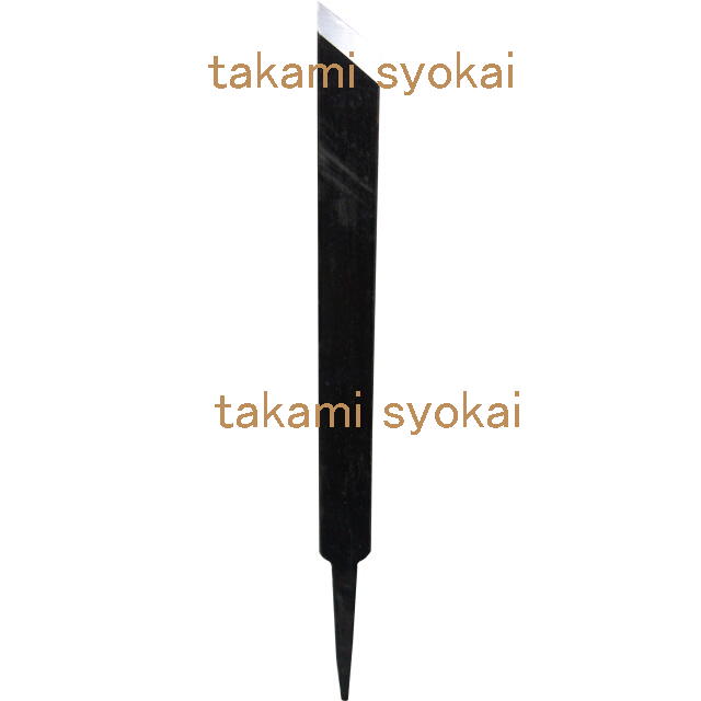 山戸（やまと）青紙付打ち鋼木工手バイト 斜め　右　１８ｍｍ 木柄付 J-3541　木旋クールシリーズ用別売部品＜山戸製作所＞