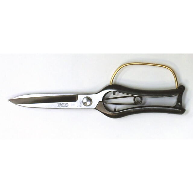 千吉 金 片手 刈込鋏 270ミリ 幅90×高さ270×奥行き20mm 福吉 片手刈込鋏 両刃 270mm 金止め 手打ち鍛造品 Amazon | 千吉 金