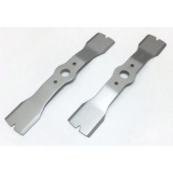 自走畦草刈機替刃（ウイング用）　”マックス３５５”　シルバー　３５５ｍｍ　２枚入 ：No.0482＜三陽金属＞