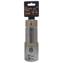 MUST TOOL ＱＣソケット ダブル  インスライド 36×41ｍｍ 12角　IM-6W3641ISL-12K：No.19878＜イチネンアクセス・ミツトモ＞