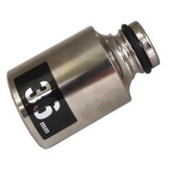 MUST TOOL SEMI(セミ) ワンタッチソケット 40Ｖ対応 シングル 36mm 差込角12.7mm 6角  4WS36-6K：No.19930＜イチネンアクセス・ミツトモ＞
