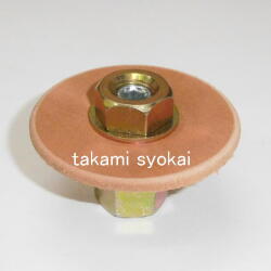 ＮＥＷ モーターシャープナー用交換部品　　丸曲用皮砥（直径５ｃｍ）＋専用アダプターセット　#460394＜三木章刃物本舗＞