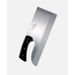 鍛冶宗匠光山作　高級ステンレス鋼麺切庖丁　軽量タイプ　330mm：  A-1025