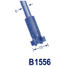 東京オートマック 木彫機　回転工具用　盆栽用ビッグボーンカッター　B-１５５６　#5200＜AUTOMACH＞