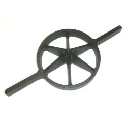 古道具 両手竹割り器 鉄製 山林道具 竹割器 竹割り器 両手手動 小道具 アンティーク 鉄鋼製 両手竹割器 ウエダ製作所 両手用竹割 【通販モノタロウ】
