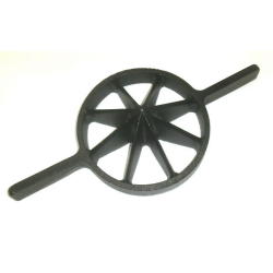 両手竹割り器（鋳物製）内径約１８０ｍｍ　大８ッ割　孟宗竹用