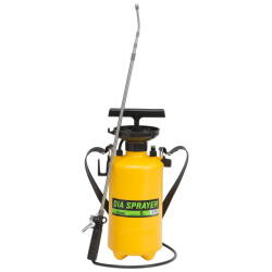 ダイヤスプレー　除草剤用プレッシャー式噴霧器　単頭式 最長2.1m伸縮ノズル（4段式）付　5L用：No.7550 ＜フルプラ＞
