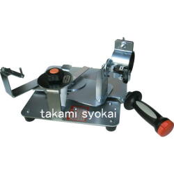 ツムラ角鳩印　刈払機専用チップソー研磨機”ケンちゃん.研磨台のみ”　ノーマルダイヤモンドホイール付　：M801型 #7724＜津村鋼業＞