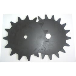 草刈丸用　替刃セット（上刃・下刃）：N-830-1＜ニシガキ工業＞　