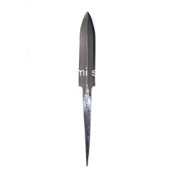 三木章刃物本舗　生反り小刀 柄無し（大）6mm：#131713